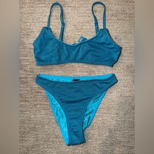 Triangl Swimwear Sparkling Teal Bikini